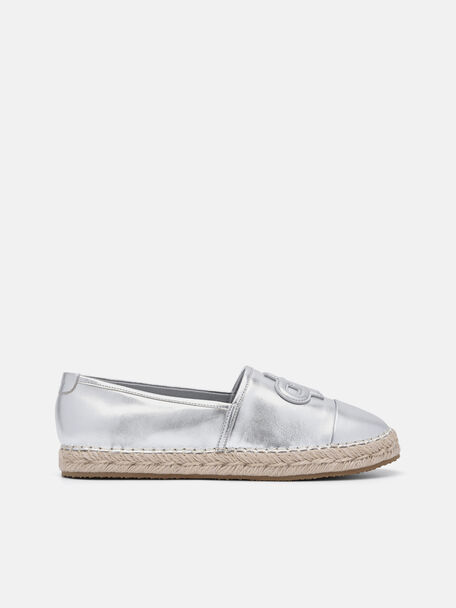 Espadril Kulit PEDRO Icon, Silver