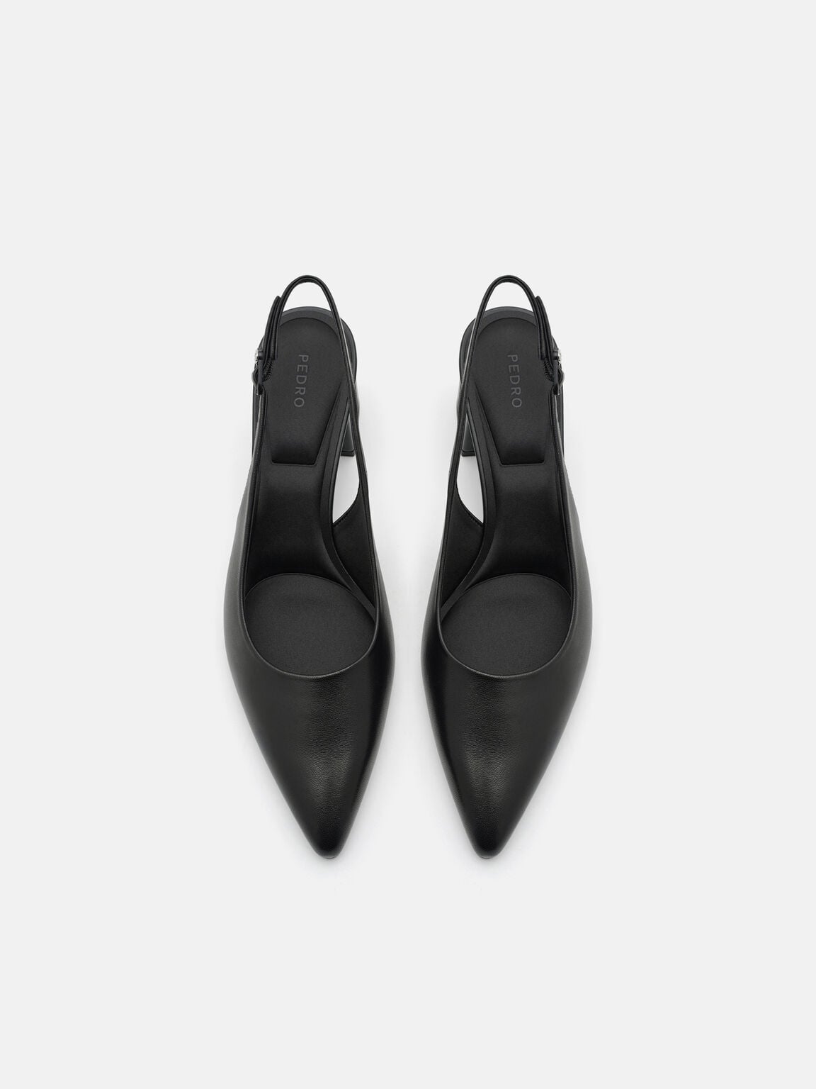 Quinn Leather Slingback Heel Pumps, , hi-res
