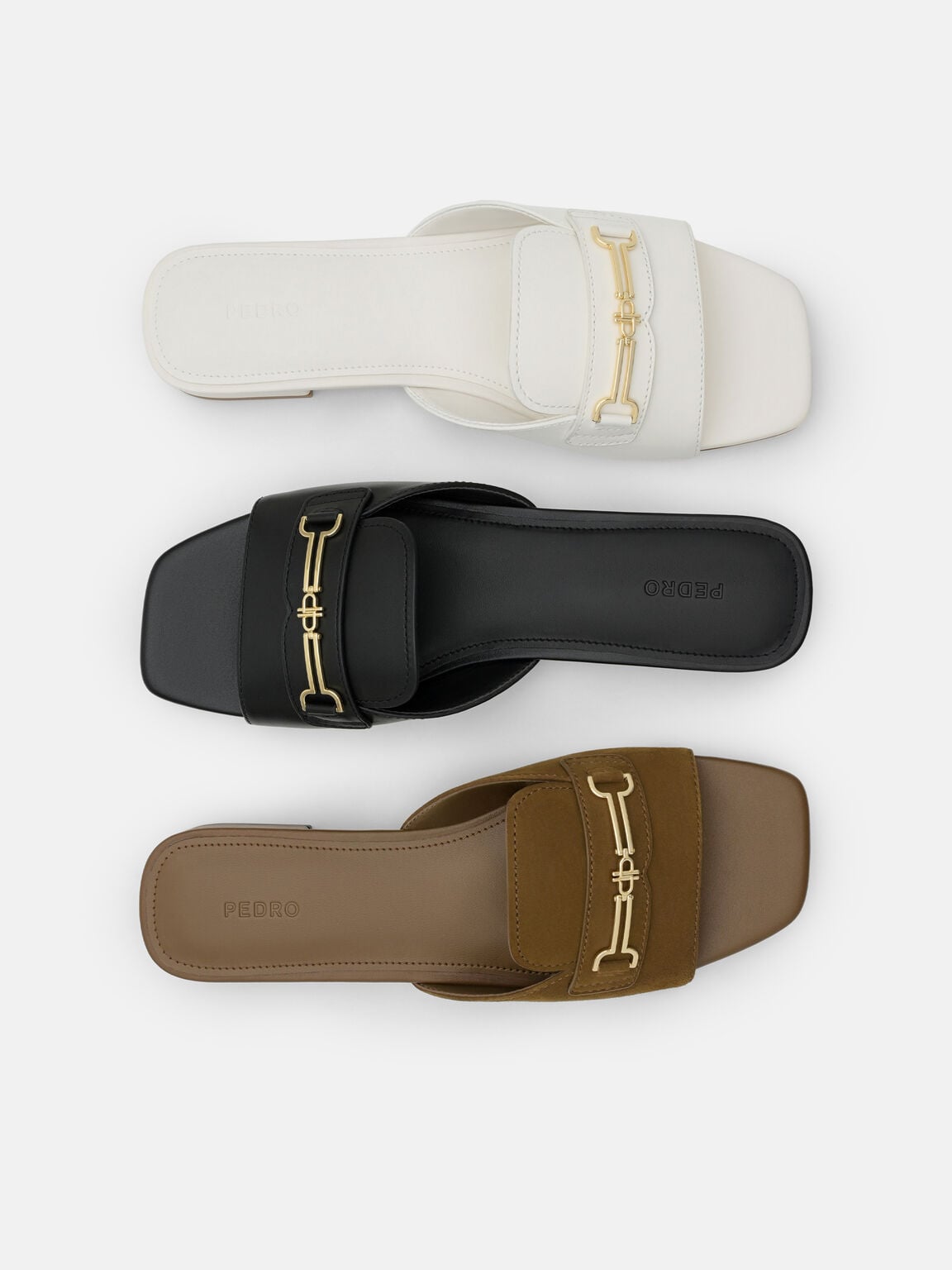 Alistair Leather Sandals, , hi-res