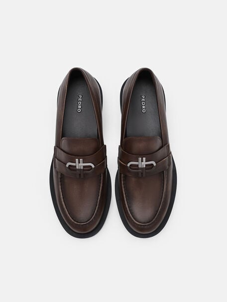Loafers Kulit Duet, , hi-res