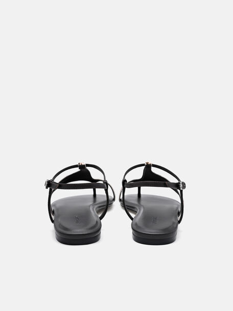 Sandal Ankle Strap Calfhair, , hi-res