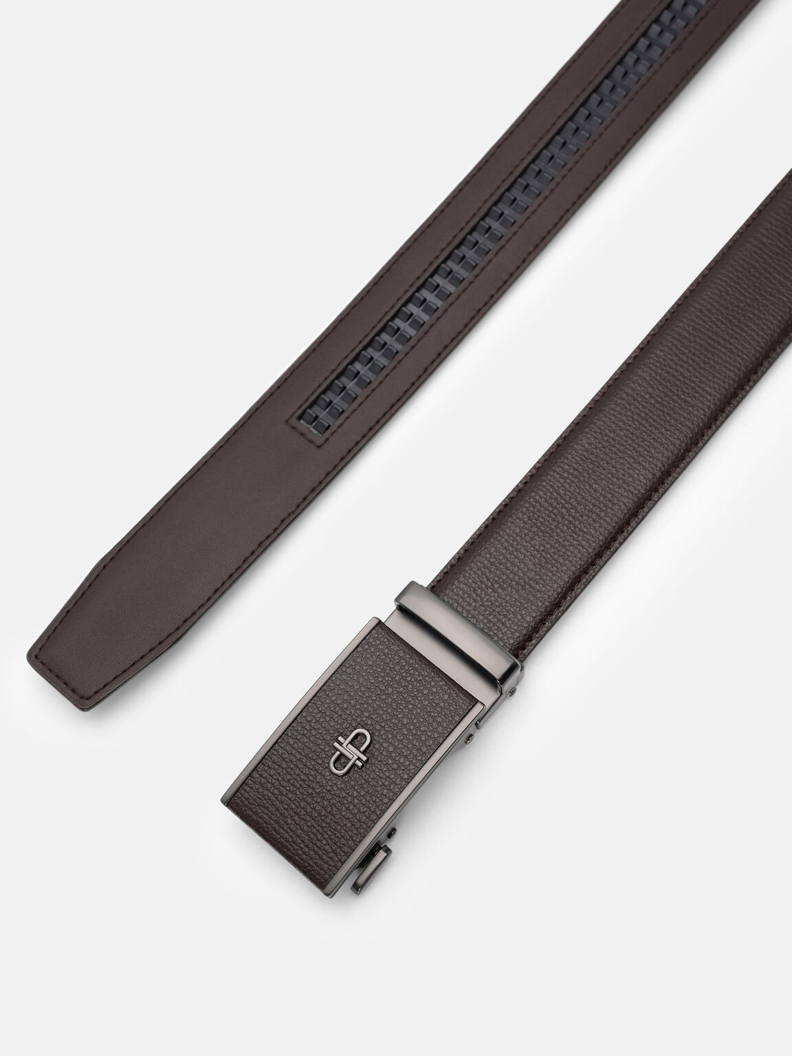 Ikat Pinggang Kulit Embossed Automatic, , hi-res