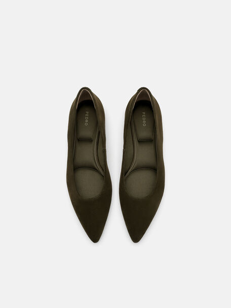 Sepatu Flat Kulit Quinn, , hi-res