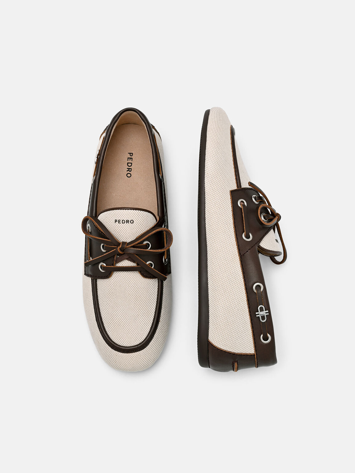 Sepatu Mengemudi Kanvas Dee, , hi-res