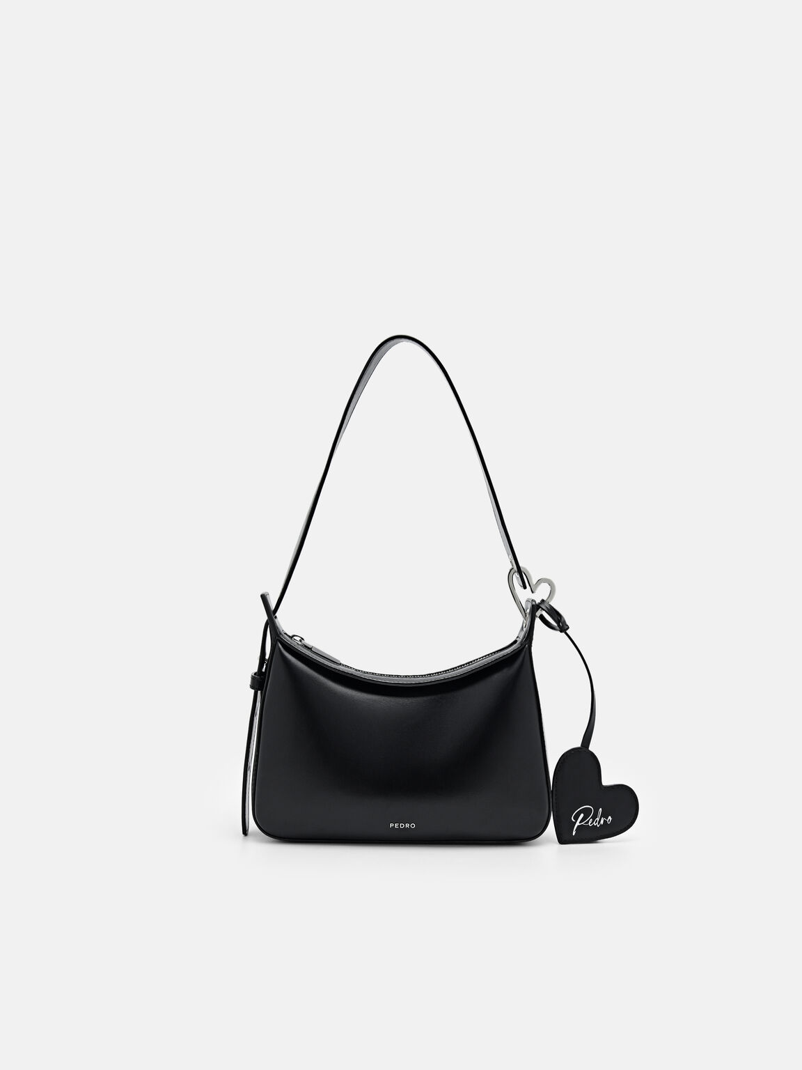 Heartlink Shoulder Bag, Black, hi-res