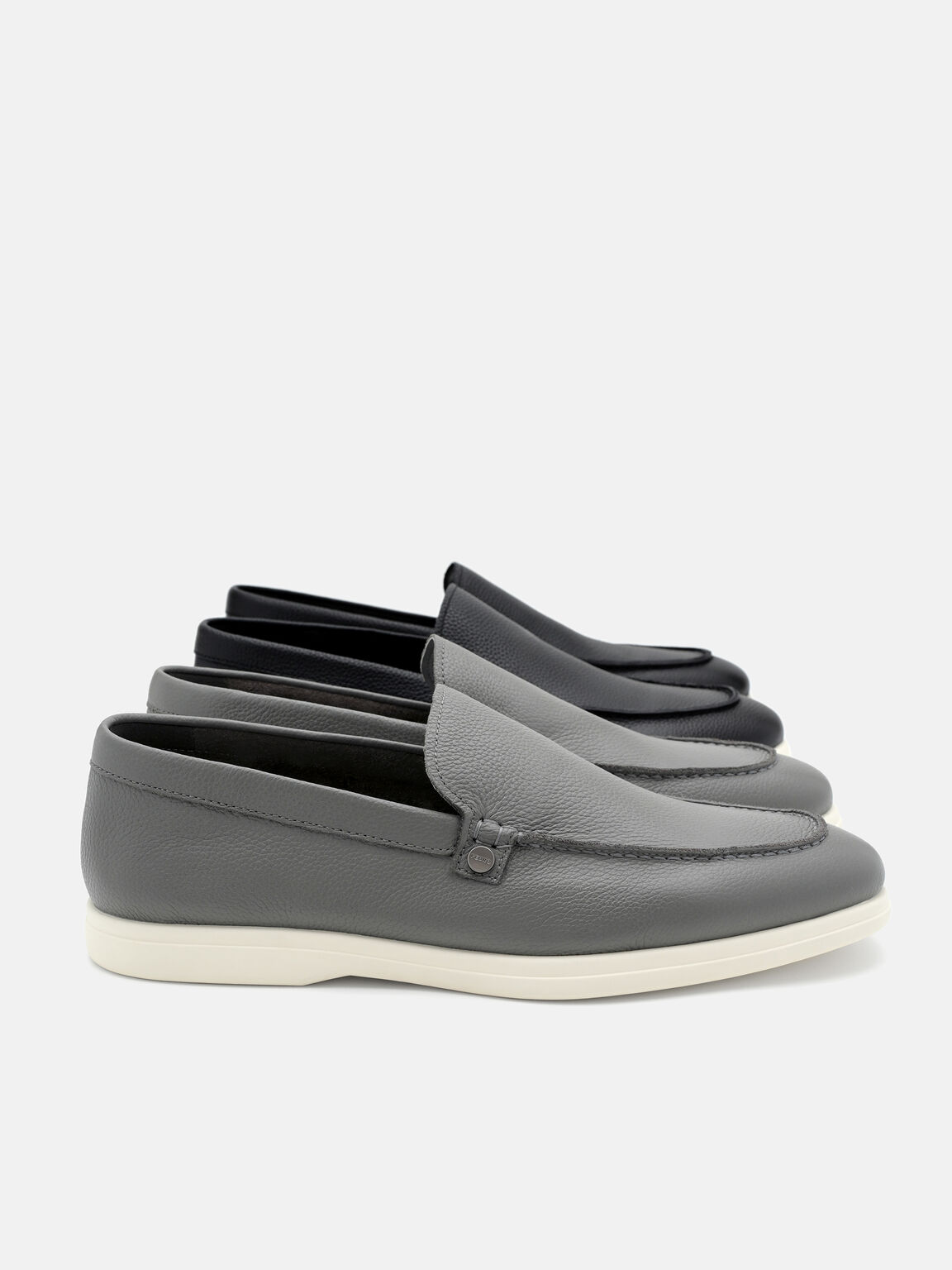Oliver Tumbled Leather Loafers, , hi-res