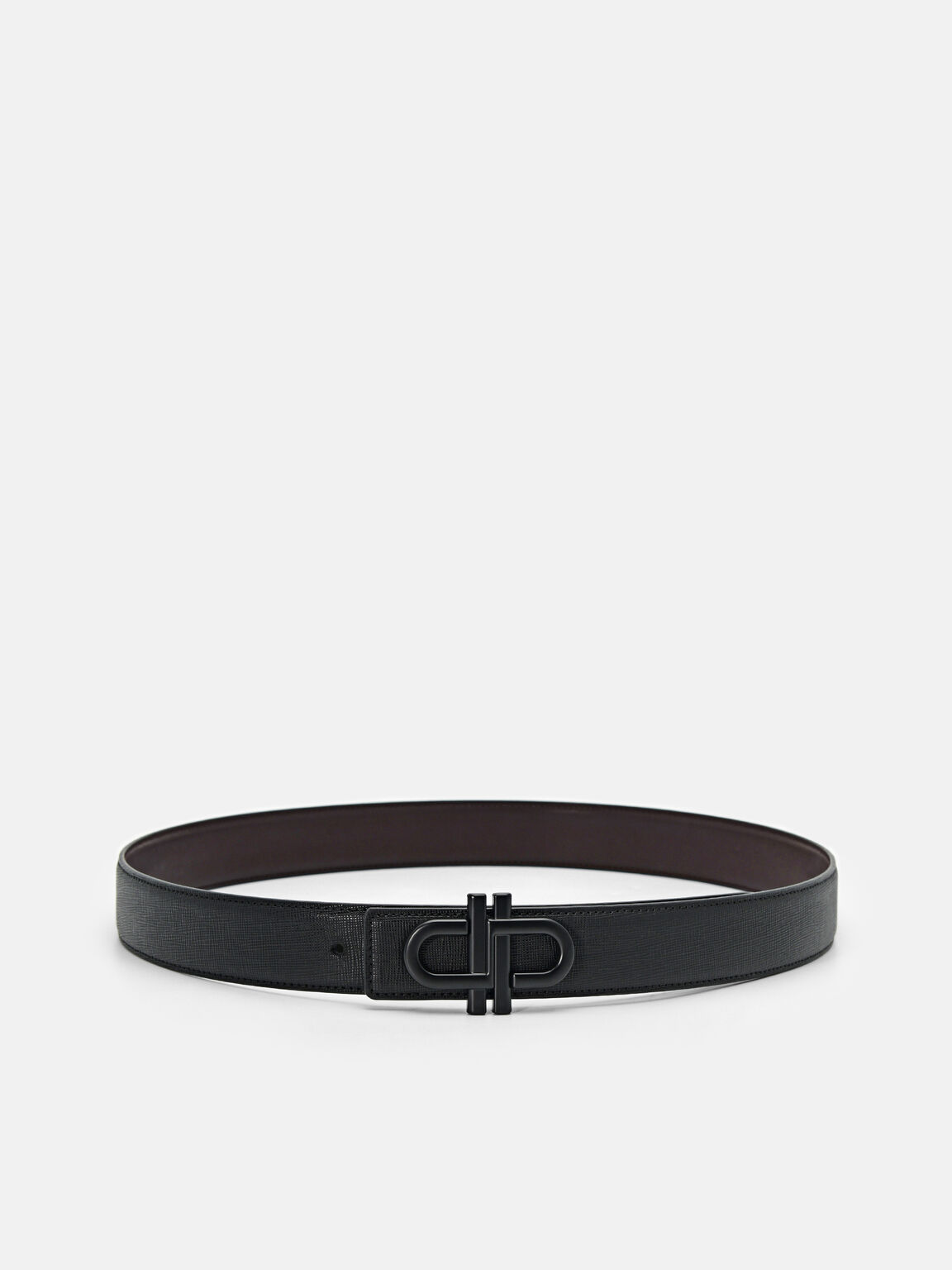 Saffiano Leather Reversible Tang Belt, , hi-res
