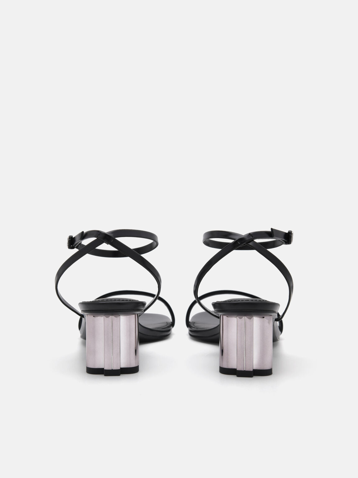 PEDRO Icon Leather Heel Sandals, 