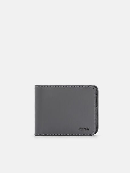 Leather Bi-Fold Wallet with Insert, , hi-res