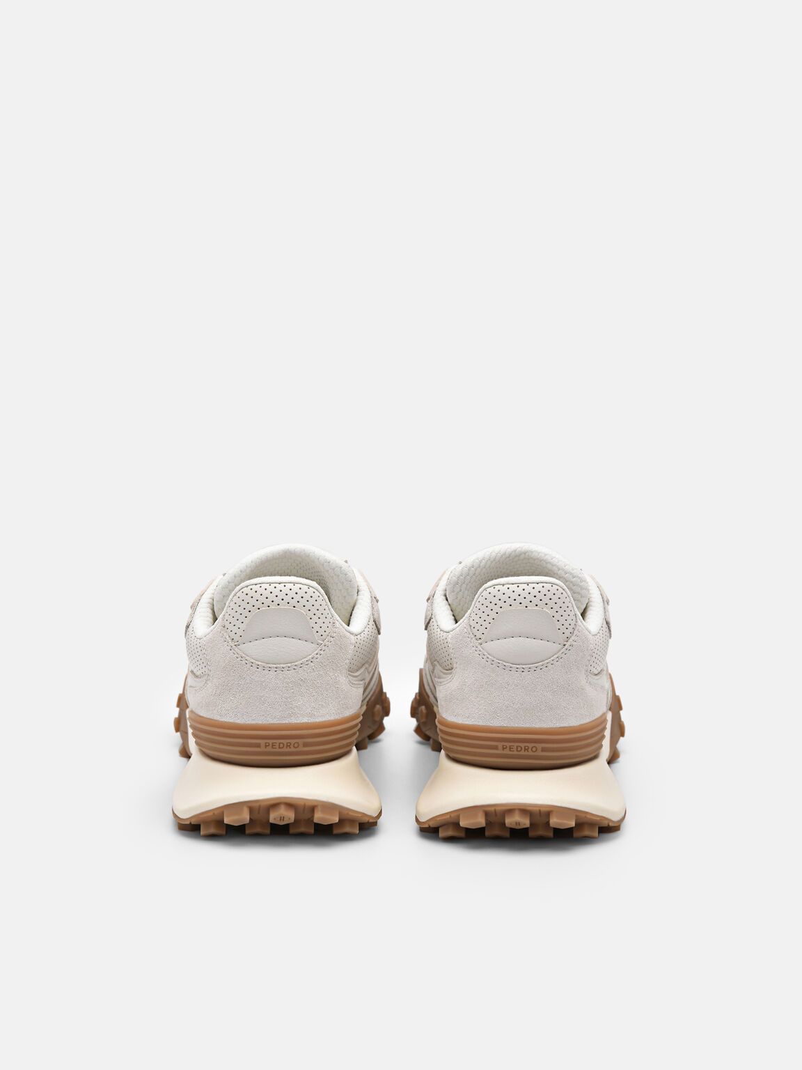 Sepatu Sneakers Suede Node Wanita, 