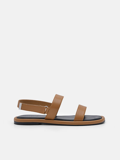 Rhessi Slingback Sandals, Camel, hi-res