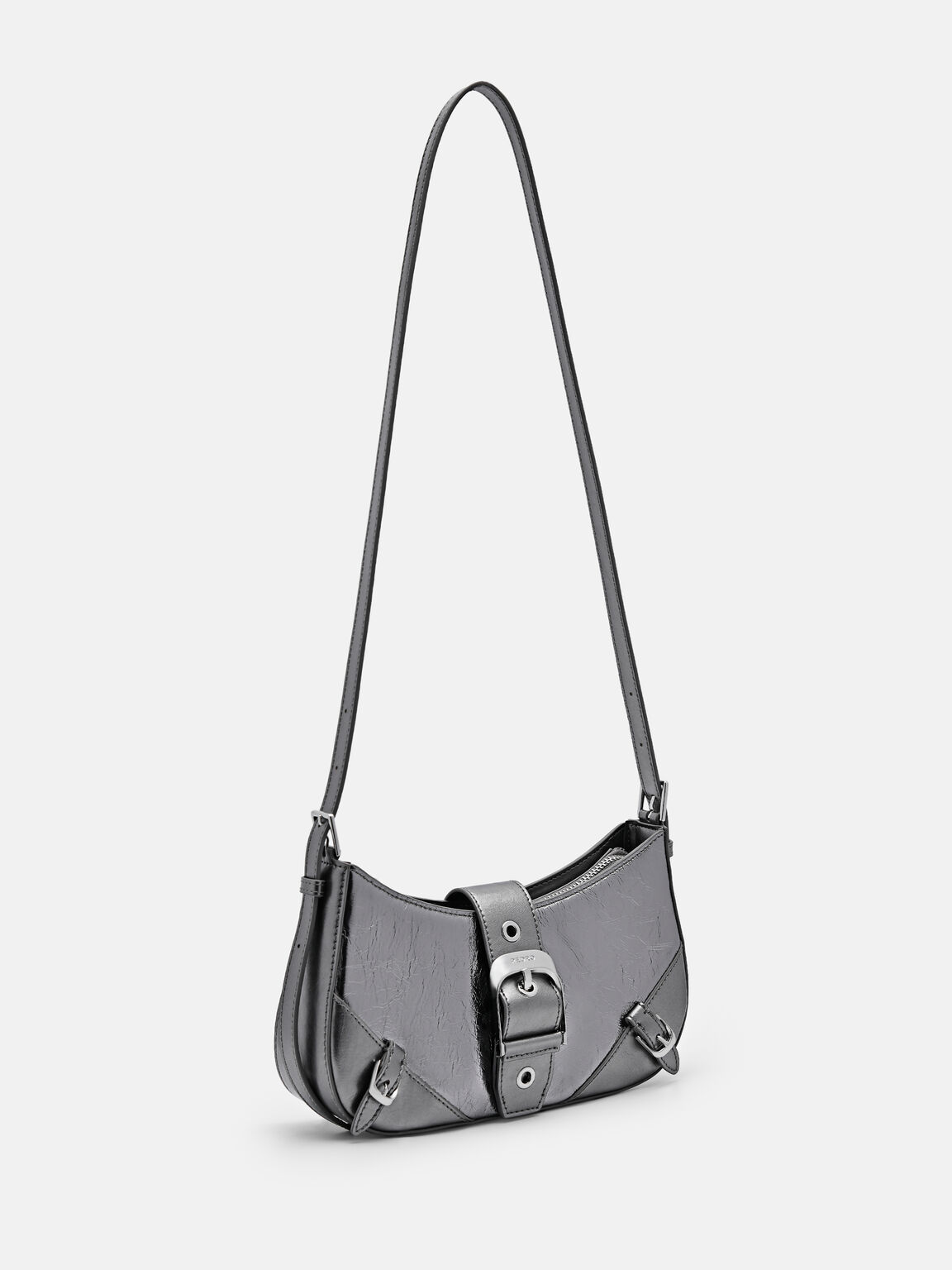 Helix Leather Shoulder Bag, 