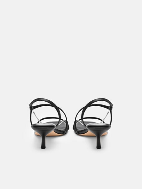 Marland Leather Heel Sandals, 
