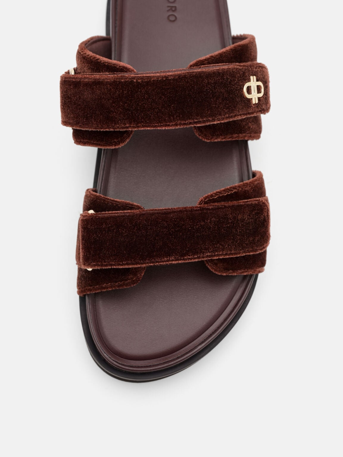 Sandal Slide Beludru Nelle, , hi-res
