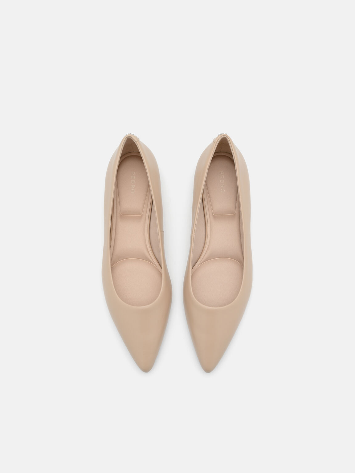 Sepatu Flat Kulit Quinn, , hi-res