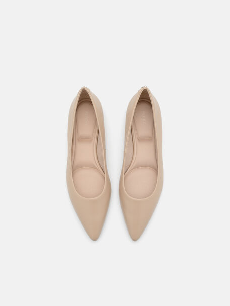 Sepatu Flat Kulit Quinn, , hi-res