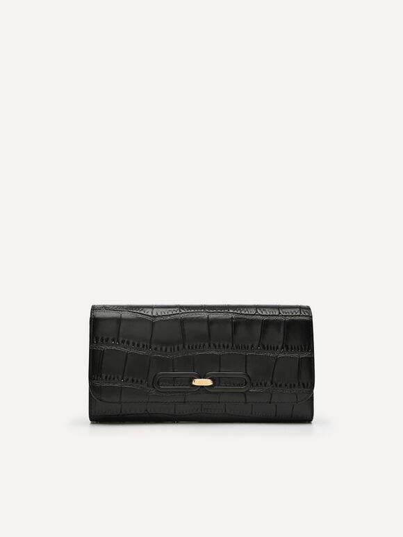 PEDRO Studio Leather Bi-Fold Wallet, Black, hi-res