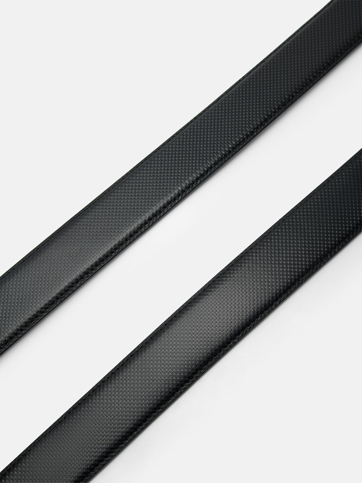 Sabuk Otomatis Kulit Emboss, , hi-res