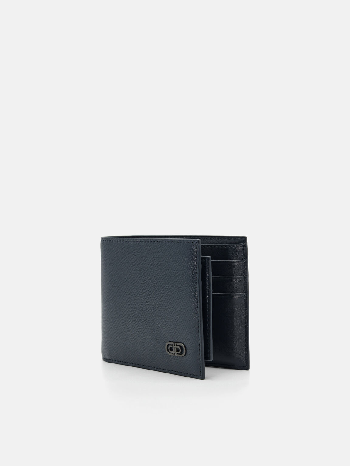 Saffiano Leather Bi-Fold Wallet with Insert, 