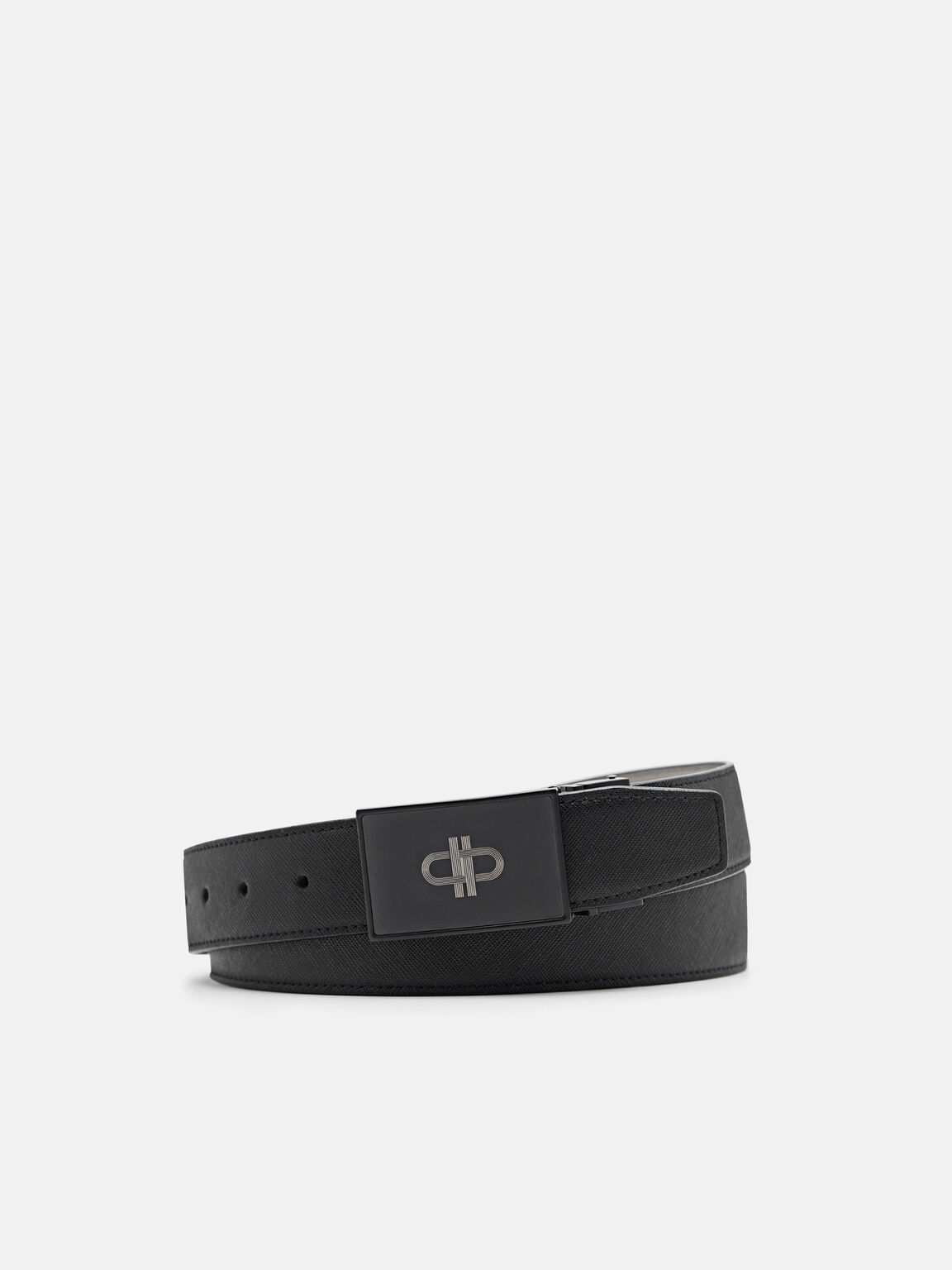Leather Reversible Tang Belt, , hi-res