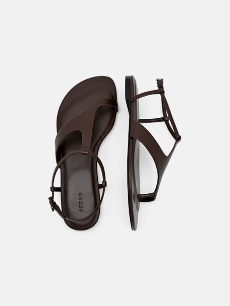 Sandal Ankle Strap Kulit, , hi-res