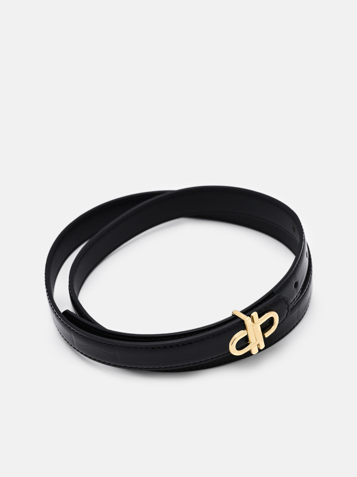 PEDRO Leather Tang Belt, , hi-res