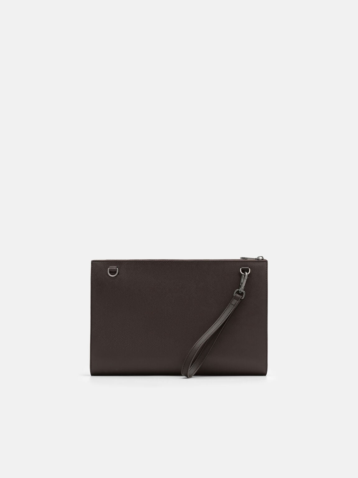 Saffiano Leather Portfolio Bag, 