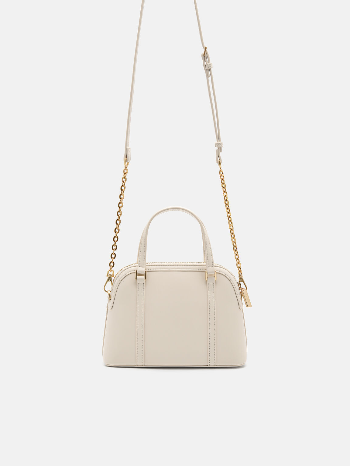 Lucia Mini Handbag, Chalk
