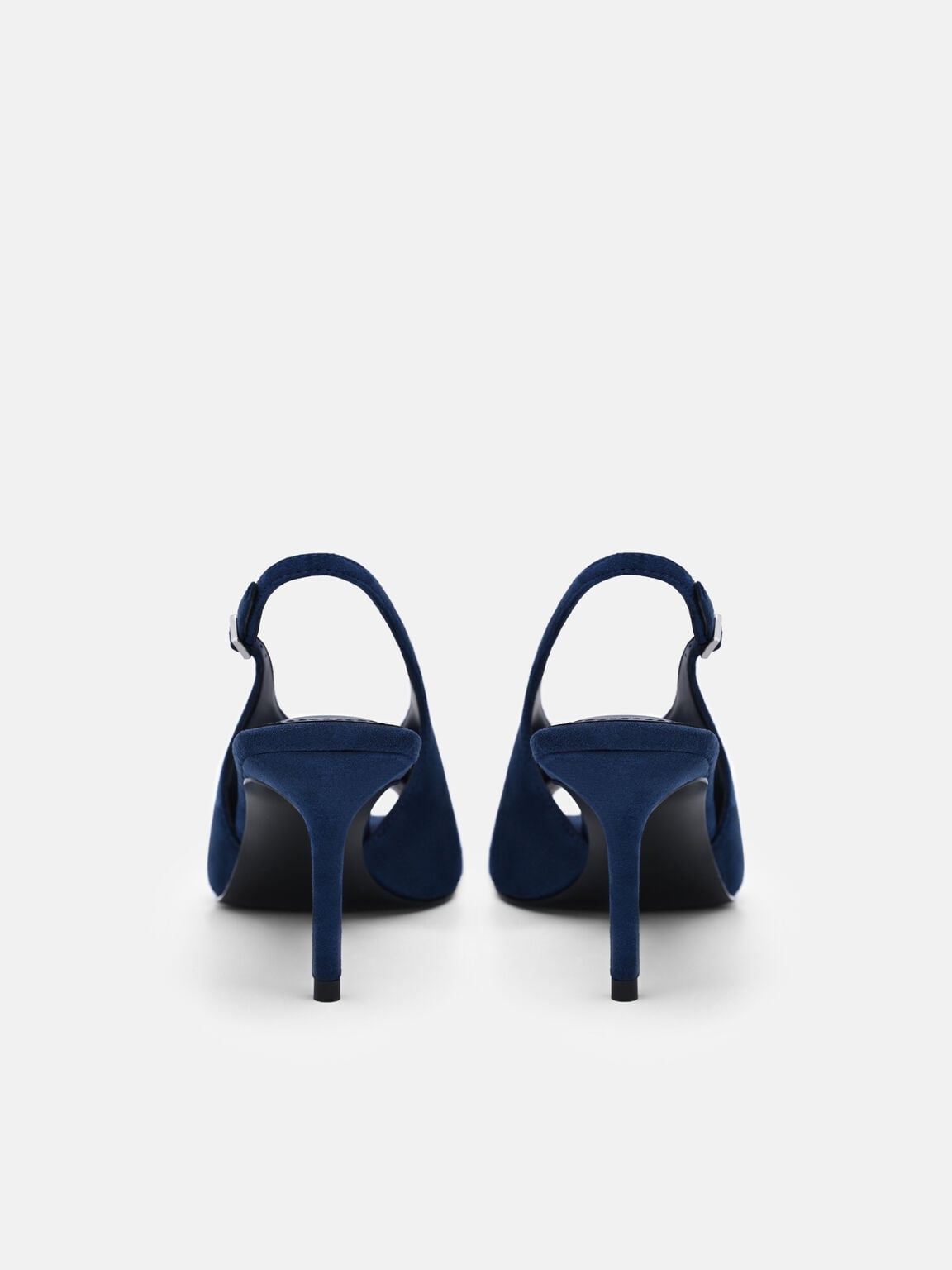 Sylvie Suede Slingback Heel Pumps, , hi-res