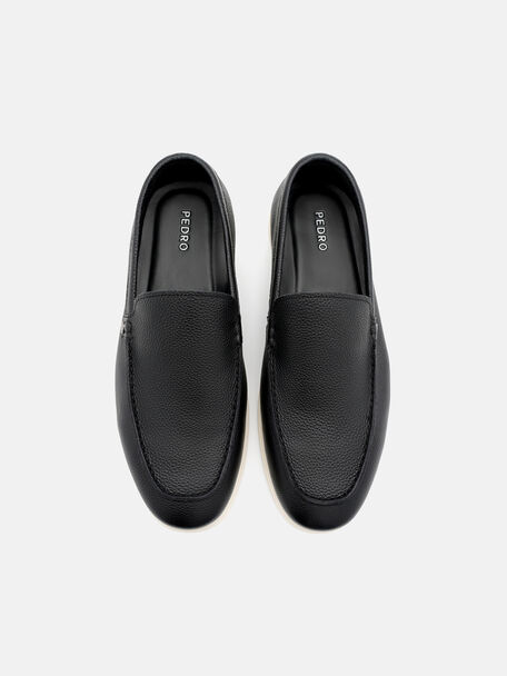 Oliver Tumbled Leather Loafers, , hi-res