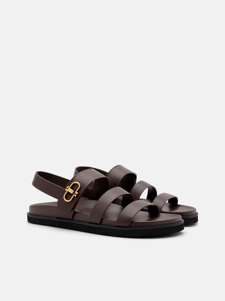 Sandal Slingback Kulit Sienna, , hi-res