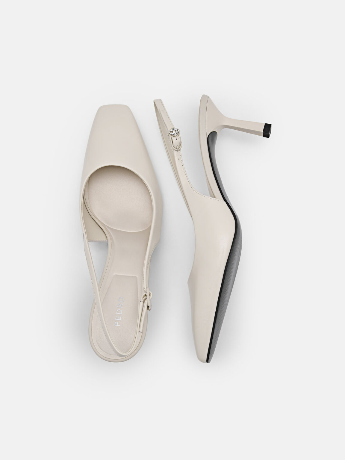 PEDRO Studio Leather Slingback Pumps, , hi-res