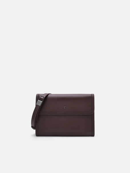 Leather Clutch Bag, , hi-res