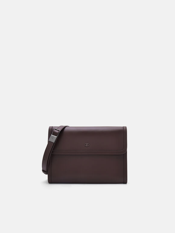 Leather Clutch Bag, , hi-res