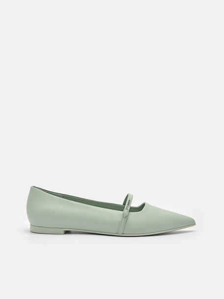 PEDRO Studio Amerie Leather Mary Janes, 