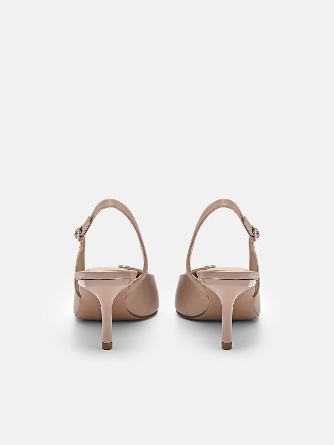 PEDRO Icon Satin Pumps, 