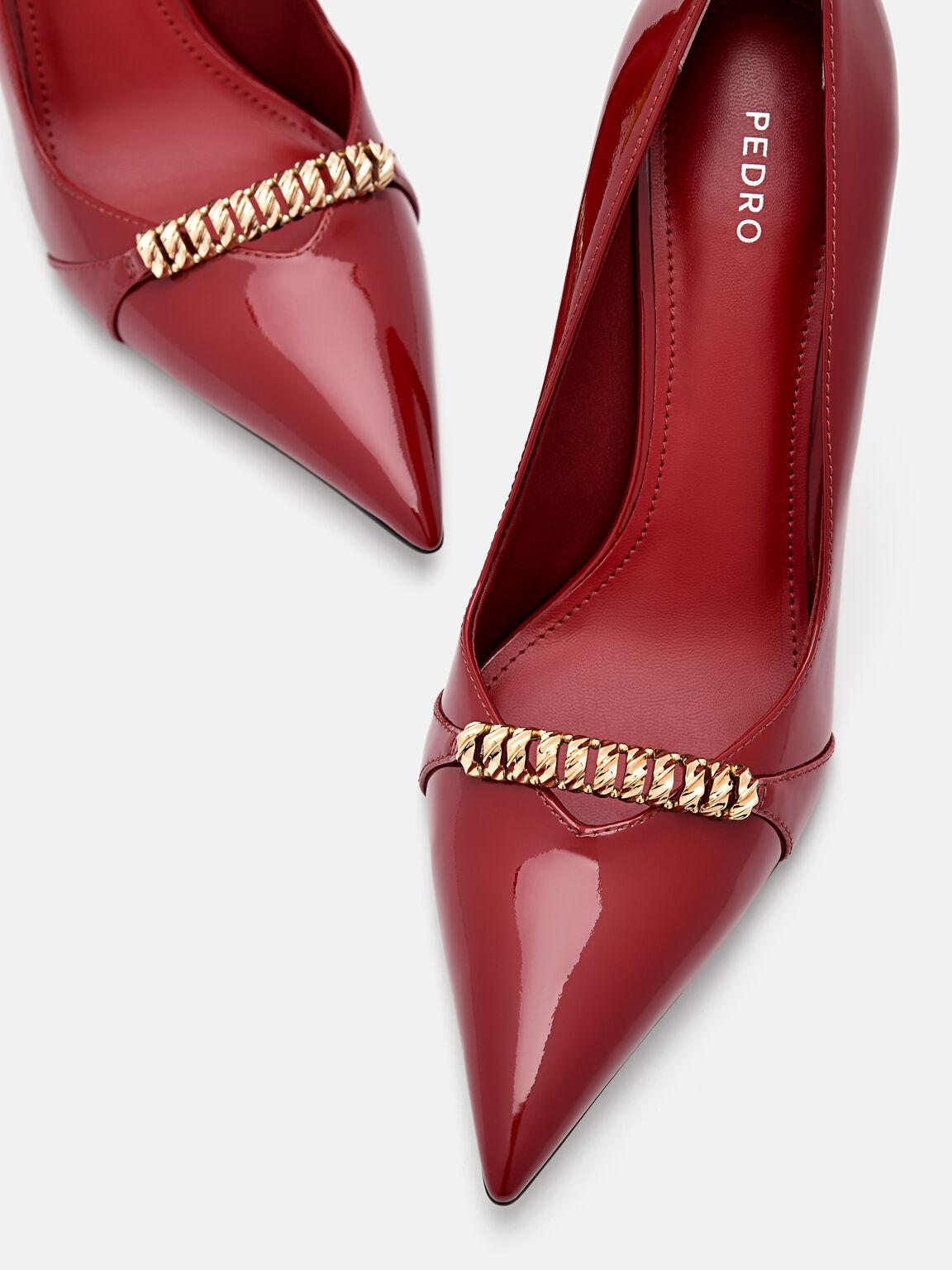 Mia Leather Heel Pumps, 