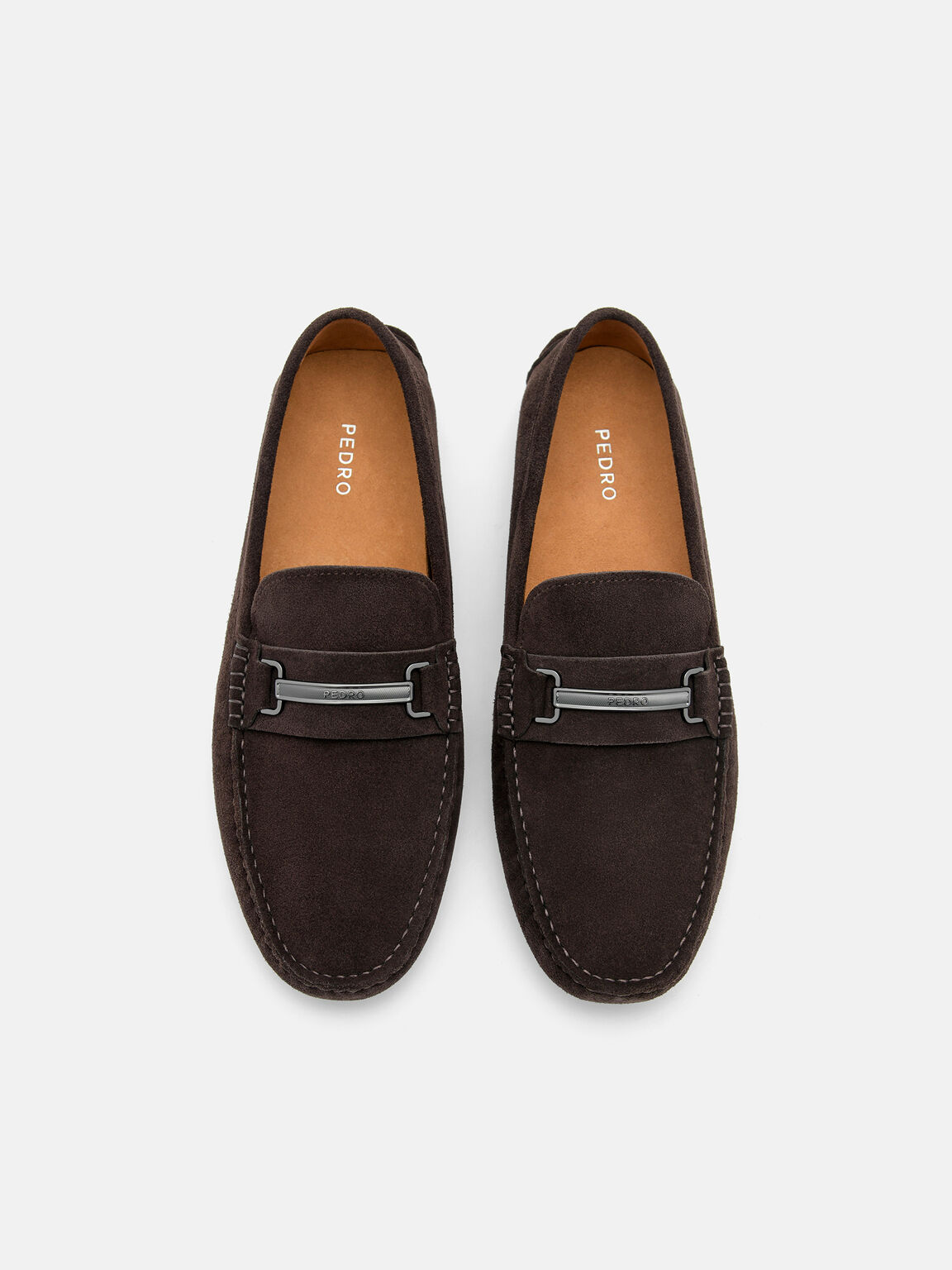 Sepatu Driving Suede Horsebit, 