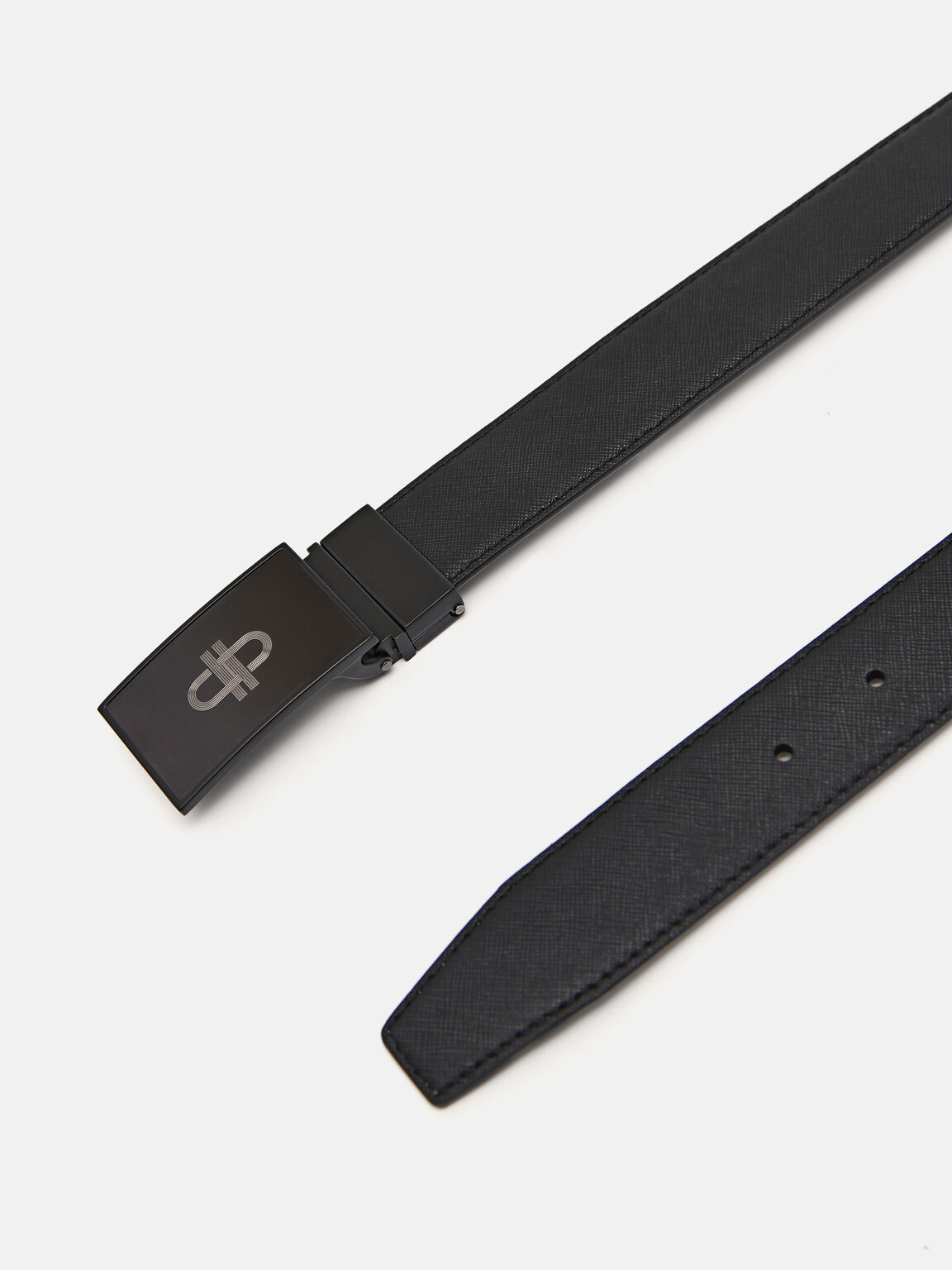 Leather Reversible Tang Belt, , hi-res