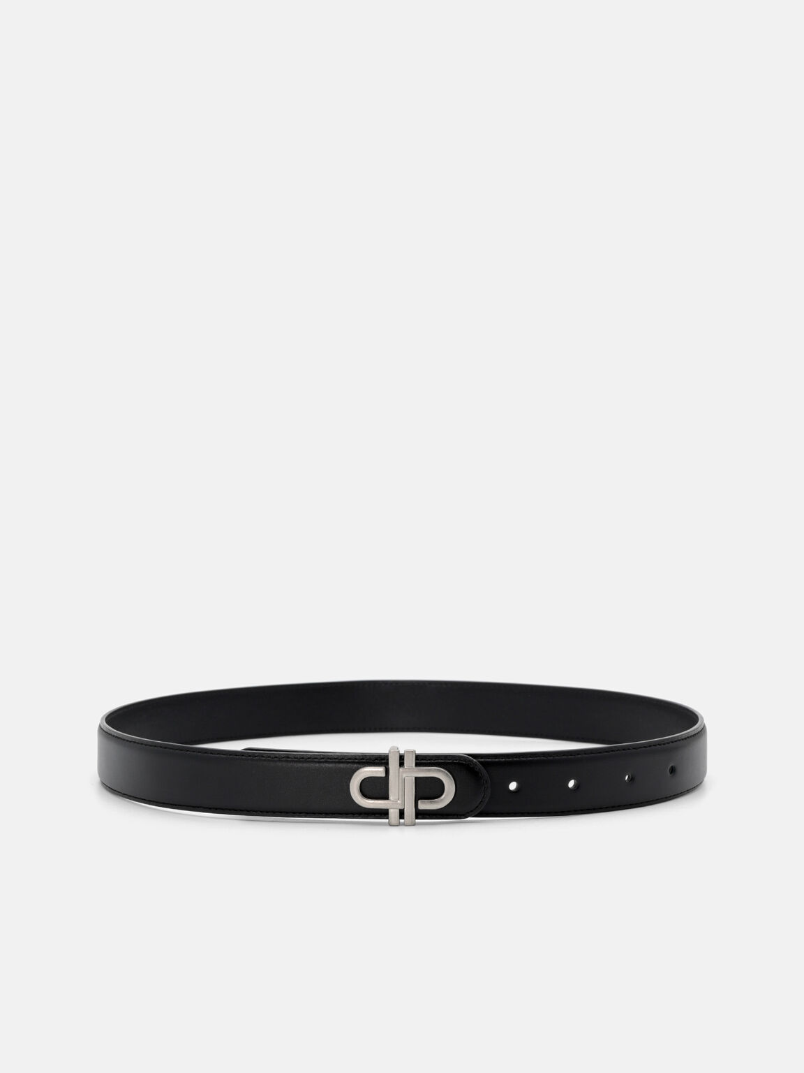 Leather Tang Belt, , hi-res