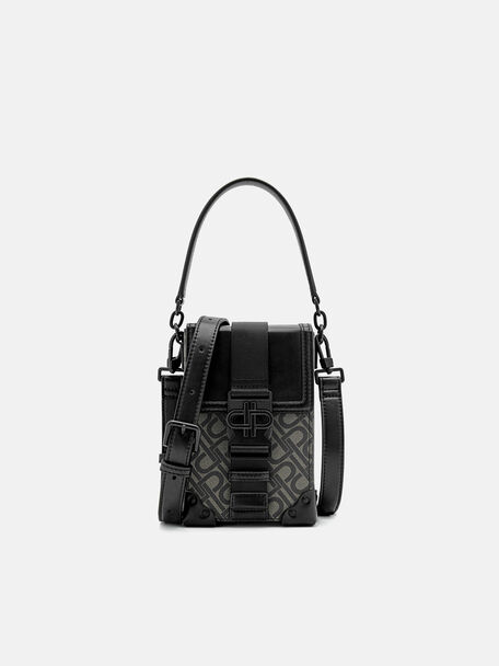PEDRO Icon Mini Sling Bag, Black, hi-res