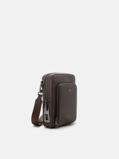 Fingerprint Lock Crossbody Bag, , hi-res