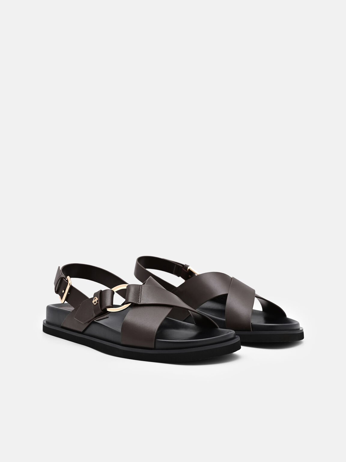 Goya Leather Backstrap Sandals, , hi-res