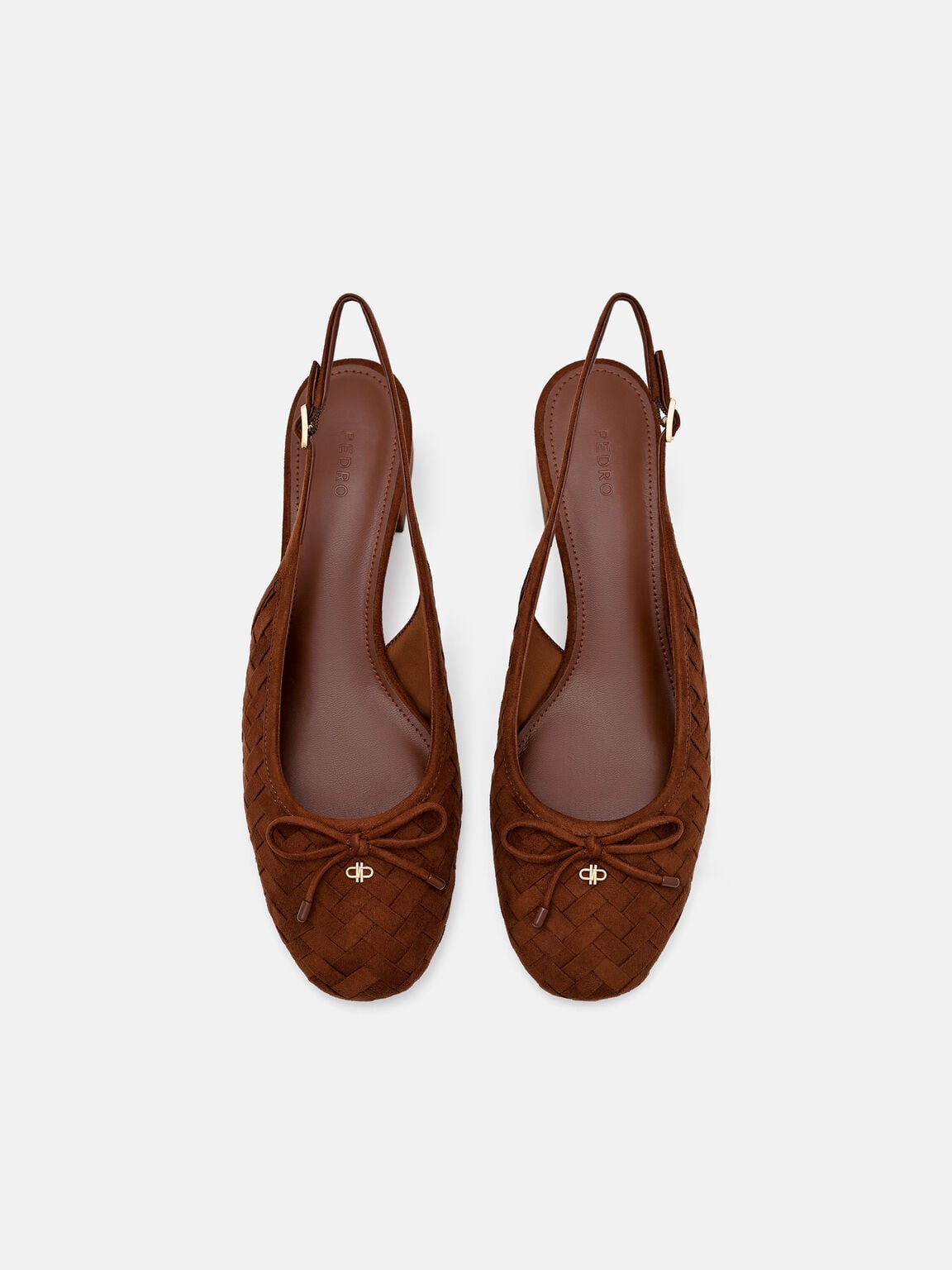 Sepatu Pumps Mary Jane Anyaman Anna, 