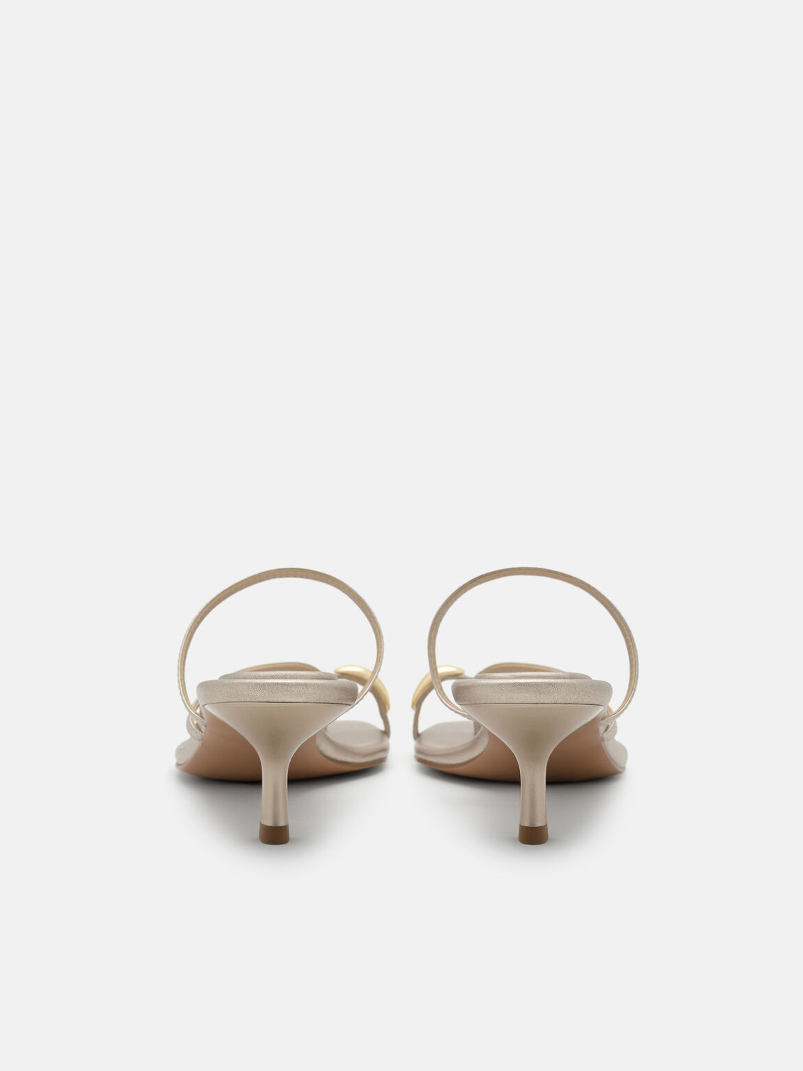 Lia Leather Heel Sandals, , hi-res