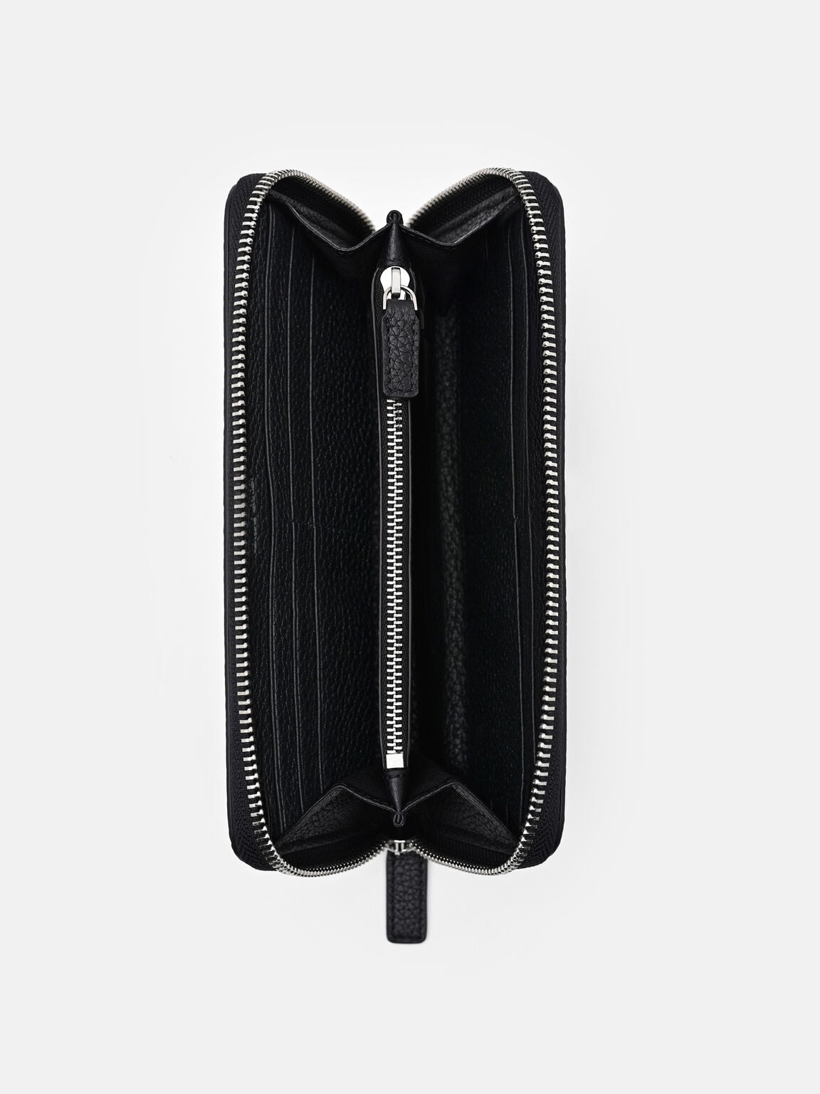 Tumbled Leather Long Wallet, 