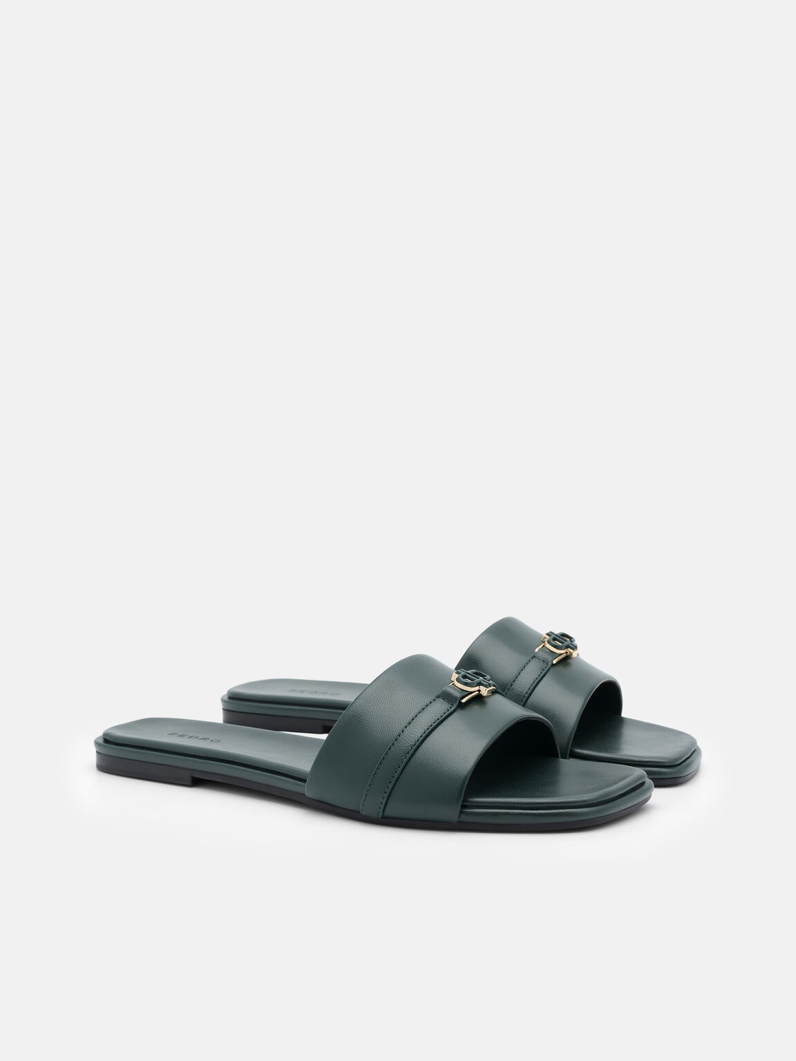 Ingrid Leather Sandals, , hi-res