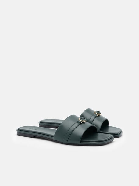 Ingrid Leather Sandals, , hi-res