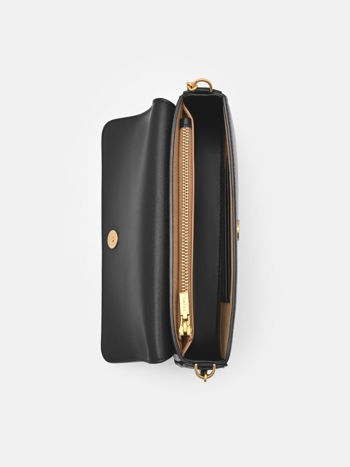 Tas Selempang Kulit Rantai, 