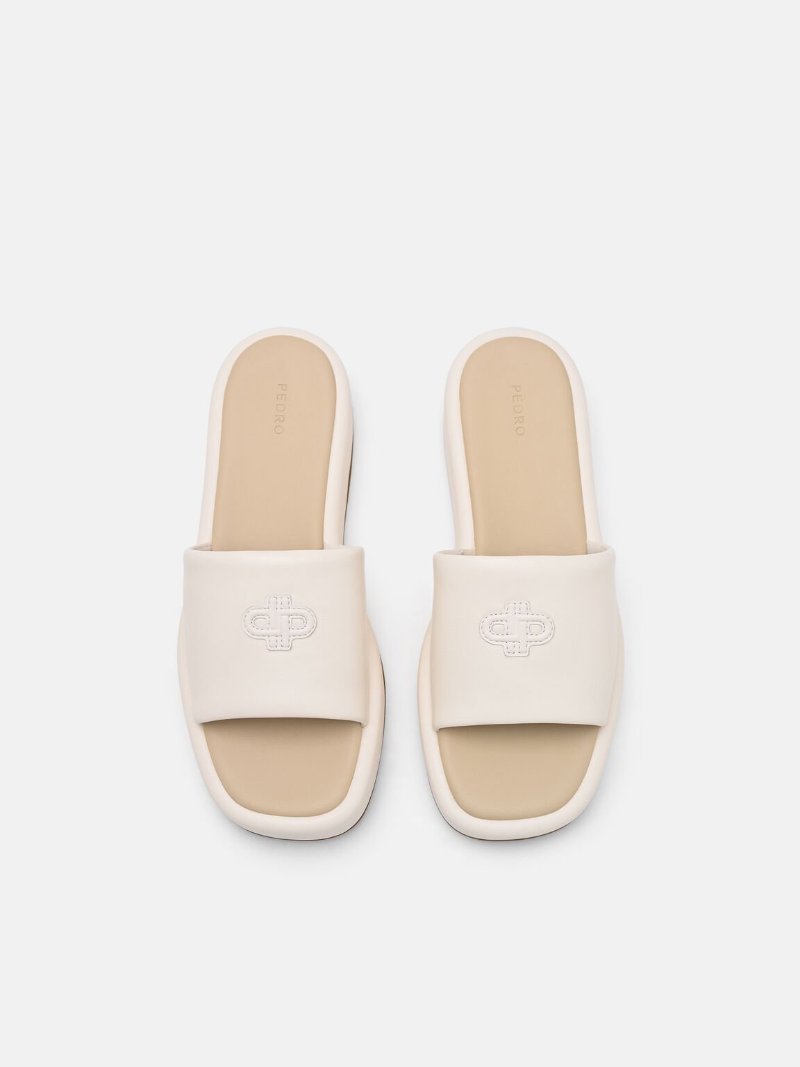 Sandal Wedges Kulit, , hi-res